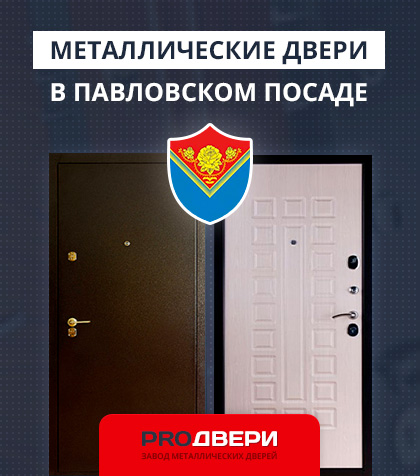 Металические двери в Павловском Посаде