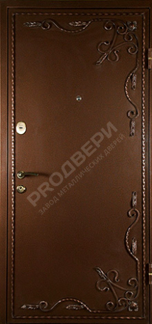 Фотография «Дверь с ковкой №3»